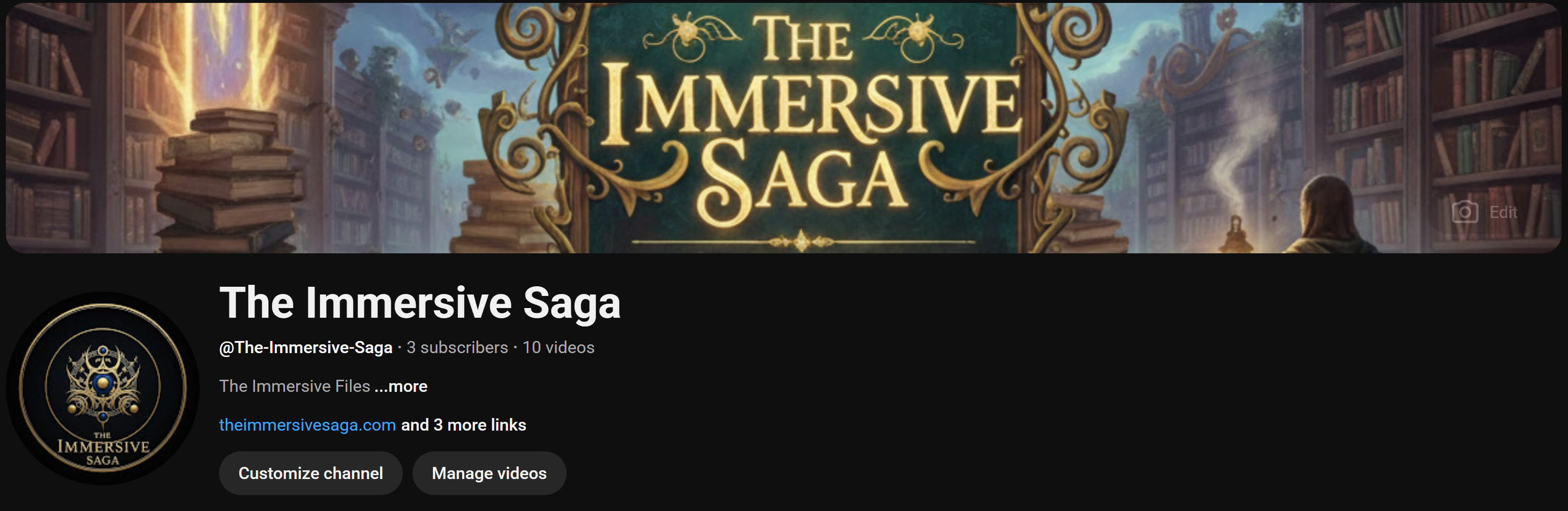 YouTube banner
